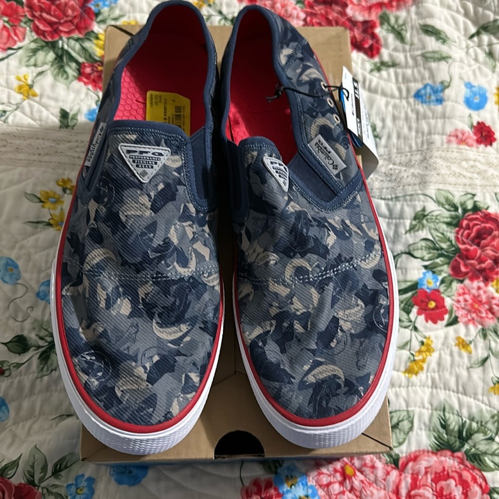 Men’s Columbia PFG Slack tide slip on outdoor shoes 11.5 US size